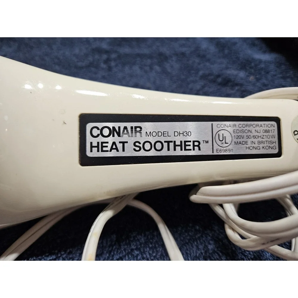 Vintage Conair Heat Soother DH30 Massage‎ And Heat Works Well!